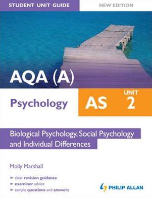 Aqa(a) as Psychology Student Unit Guide Unit 2, . Biological Psychology, Social Psychology and Individual Differences