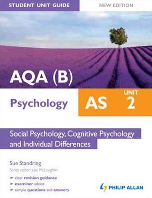 Aqa(b) as Psychology Student Unit Guide Unit 2, . Social Psychology, Cognitive Psychology and Individual Differences