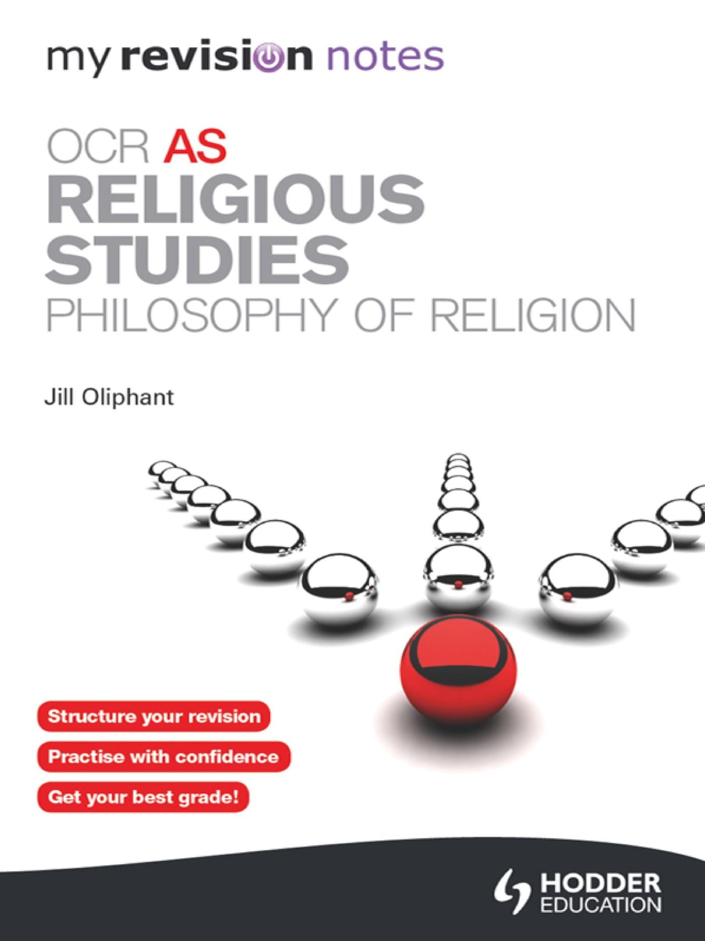 My Revision Notes: OCR AS Religious Studies: Philosophy of Religion