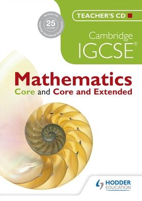 Cambridge Igcse Mathematics Core and Core and Extended Teachers CD