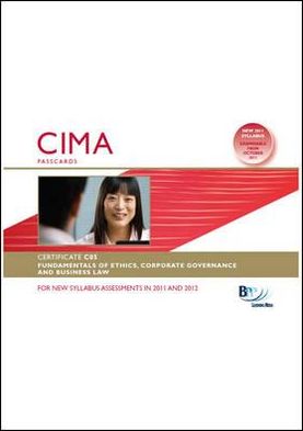 Cima - Fundamentals of Ethics, Corporate Governance and Business Law: Passcard