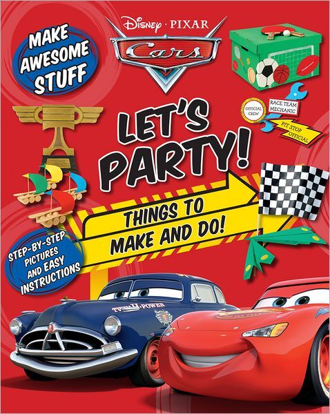 Disney Craft Book - Cars Let's Party