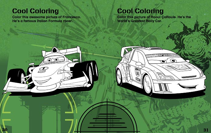 Disney Cars 2 Top Secret Missions