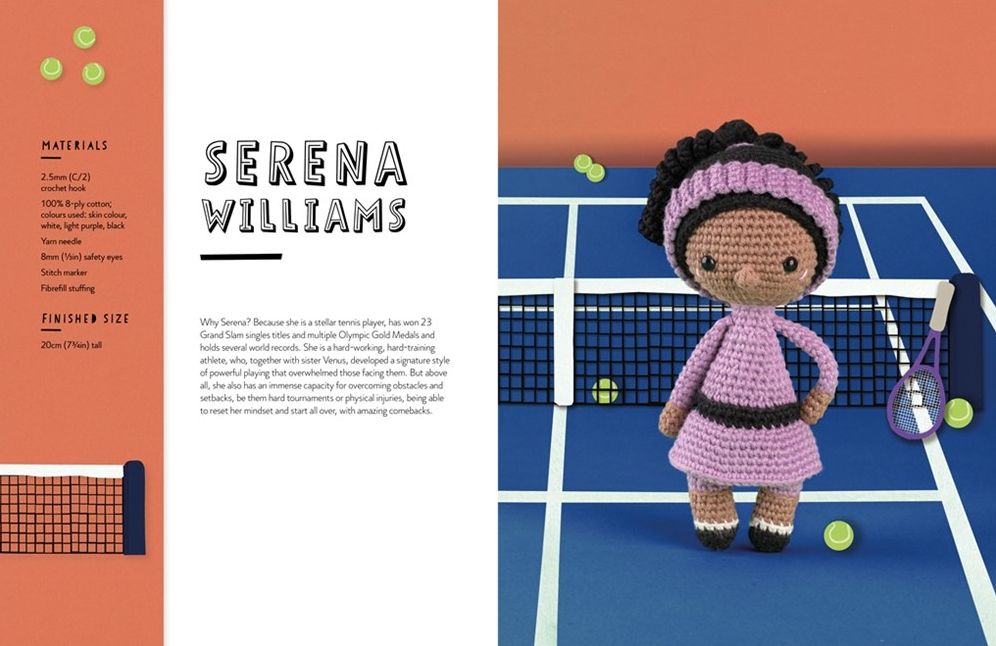 Crochet Iconic Women: Amigurumi Patterns for 15 Women Who Changed the World