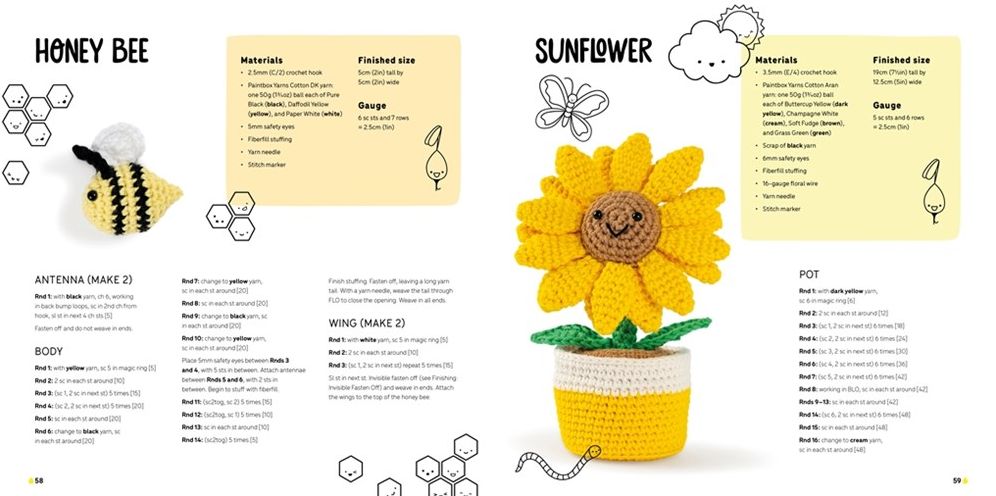 Kawaii Crochet Garden: 40 Super Cute Amigurumi Patterns for Plants and More