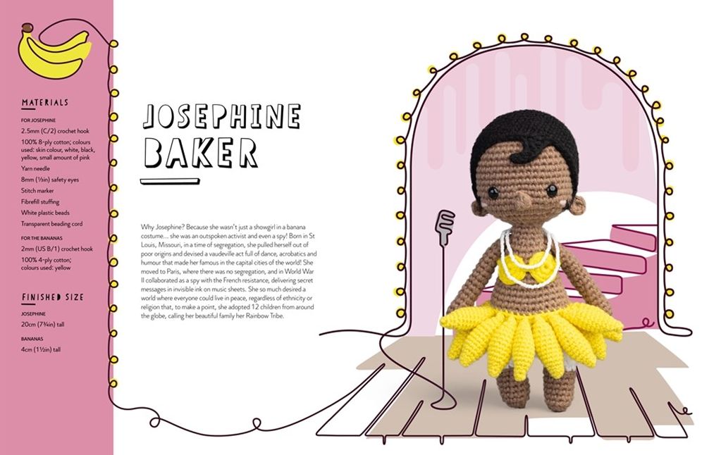 More Crochet Iconic Women: Amigurumi Patterns for 15 Incredible Women Who Changed the World
