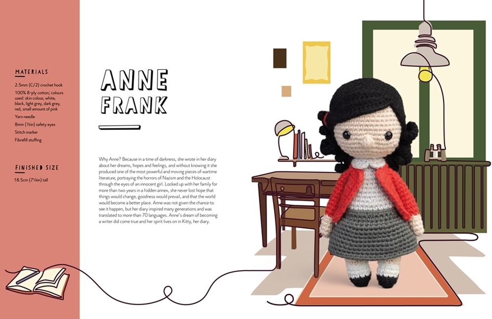 More Crochet Iconic Women: Amigurumi Patterns for 15 Incredible Women Who Changed the World
