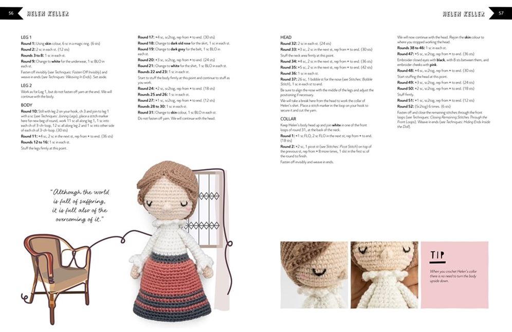 More Crochet Iconic Women: Amigurumi Patterns for 15 Incredible Women Who Changed the World