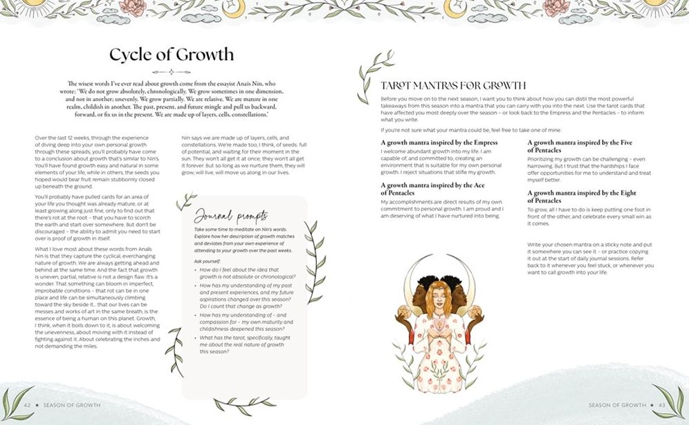 The Tarot Spreads Yearbook: 52 Tarot Spreads for Getting to Know Yourself