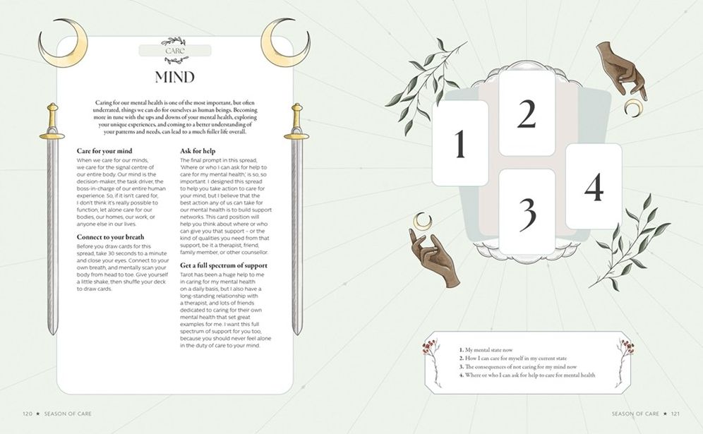 The Tarot Spreads Yearbook: 52 Tarot Spreads for Getting to Know Yourself
