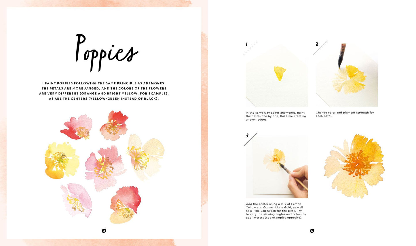 DIY Watercolor Flowers