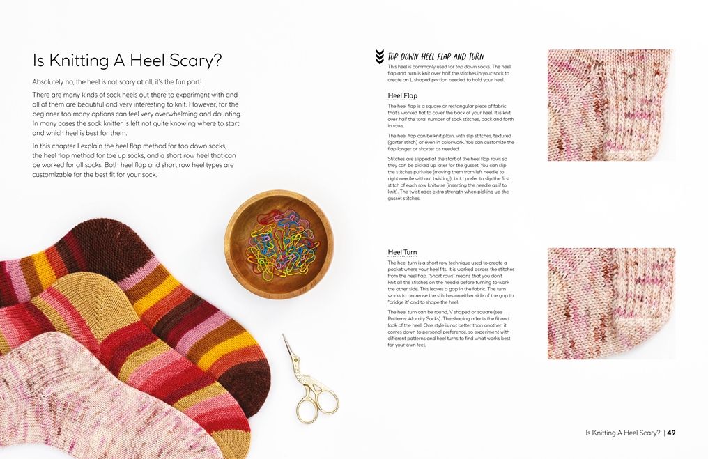No Fear Sock Knitting: Take the fear out of knitting socks with this beginner's guide