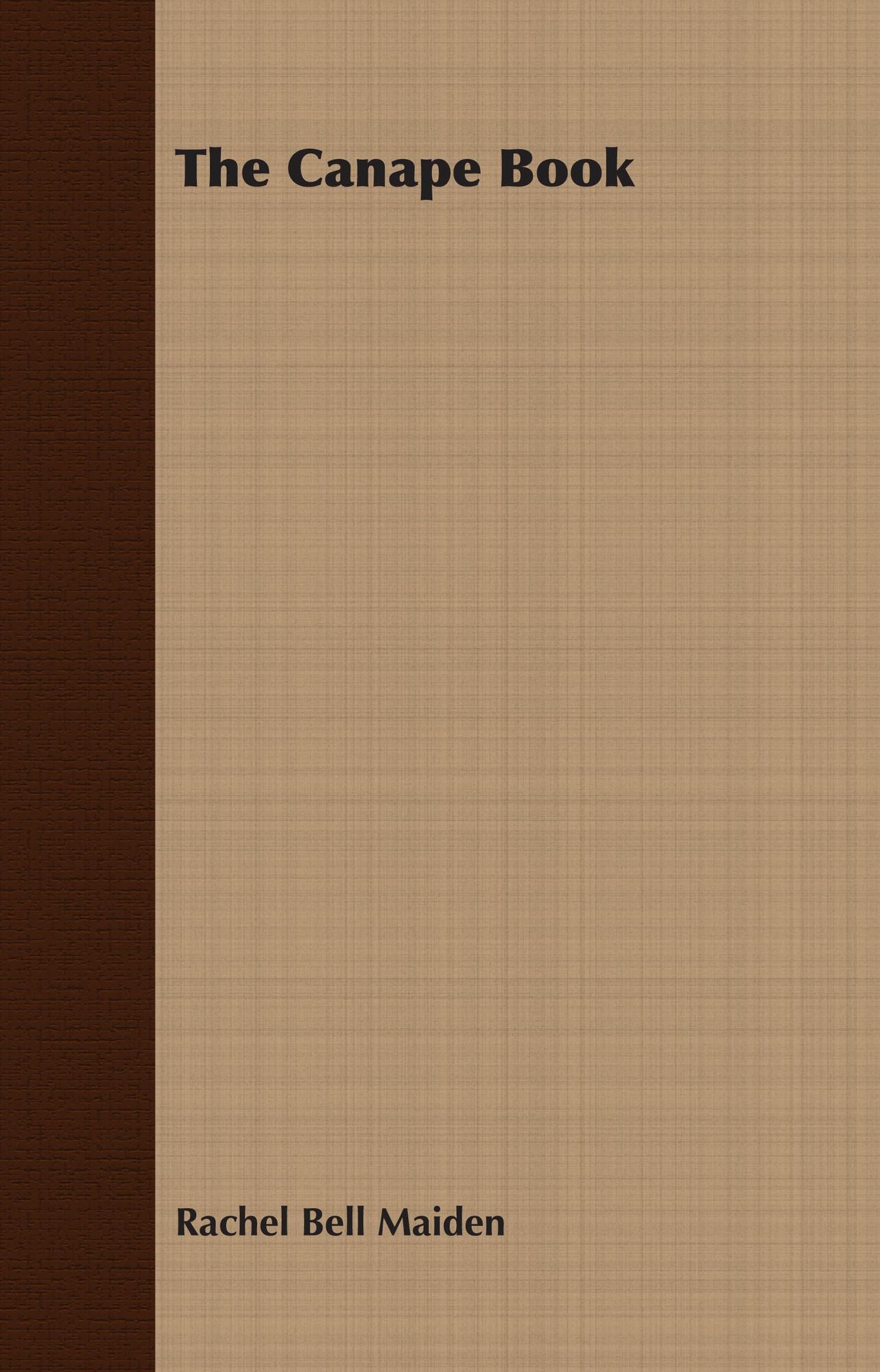 The Canape Book