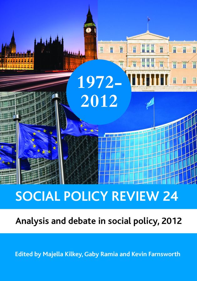 Social Policy Review 24: Analysis and Debate in Social Policy, 2012