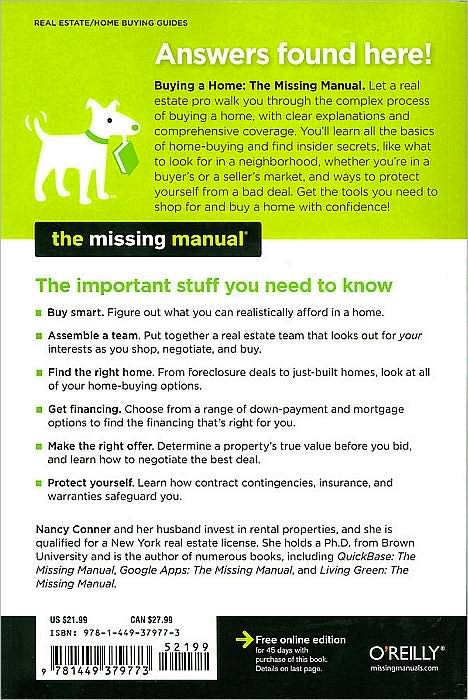 Buying a Home: The Missing Manual