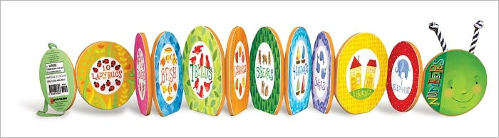 Numbers: A Caterpillar-Shaped Book