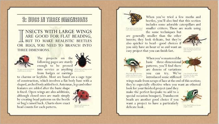Beaded Bugs: Make 30 Moths, Butterflies, Beetles, and Other Cute Critters