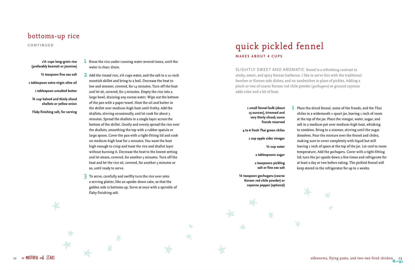 A Mouthful of Stars: A Constellation of Favorite Recipes from My World Travels