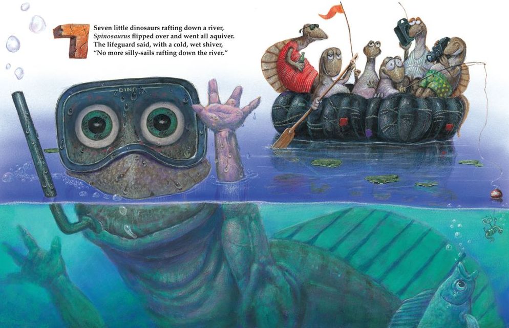 Ten Little Dinosaurs