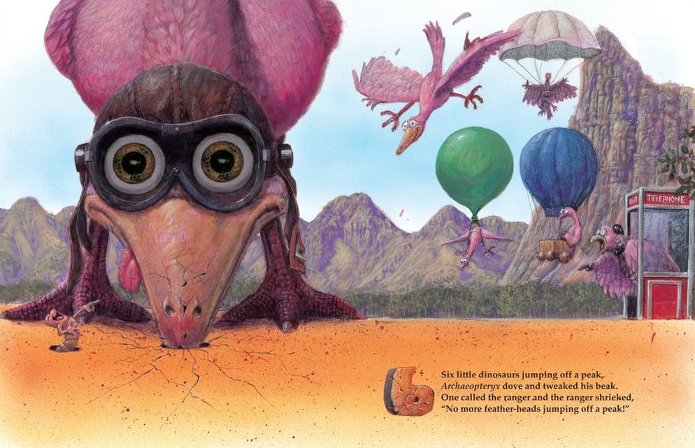Ten Little Dinosaurs