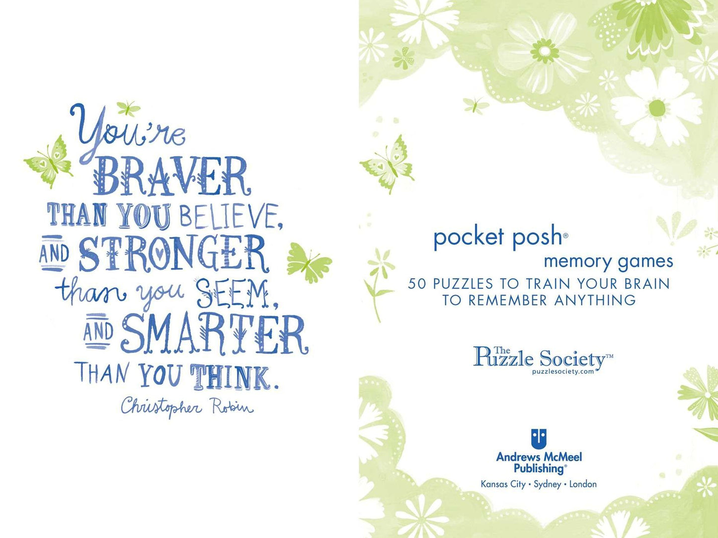 Pocket Posh Memory Games: 50 Puzzles to Train Your Brain to Remember Anything