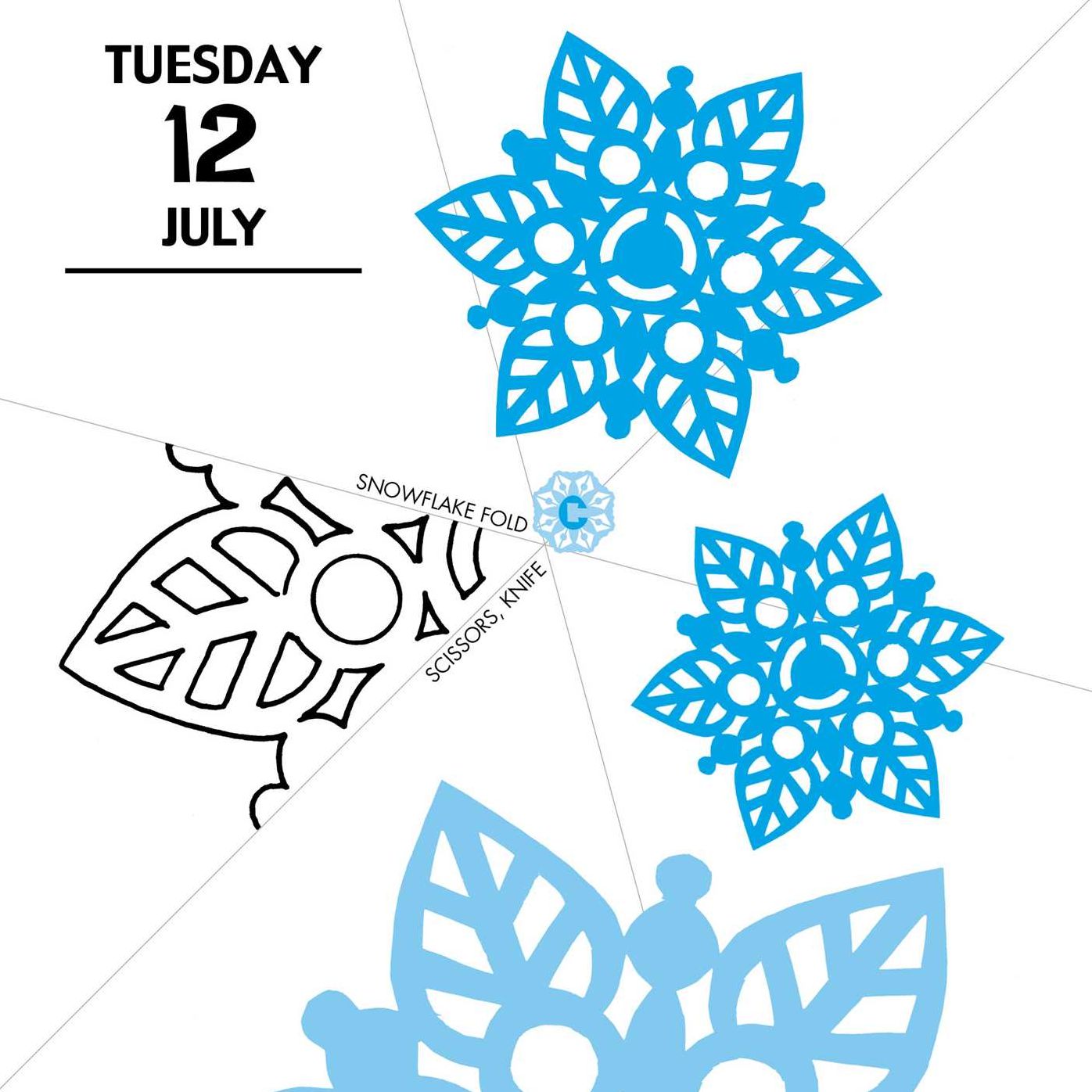 2016 Kirigami Fold & Cut-A-Day Day-to-Day Calendar