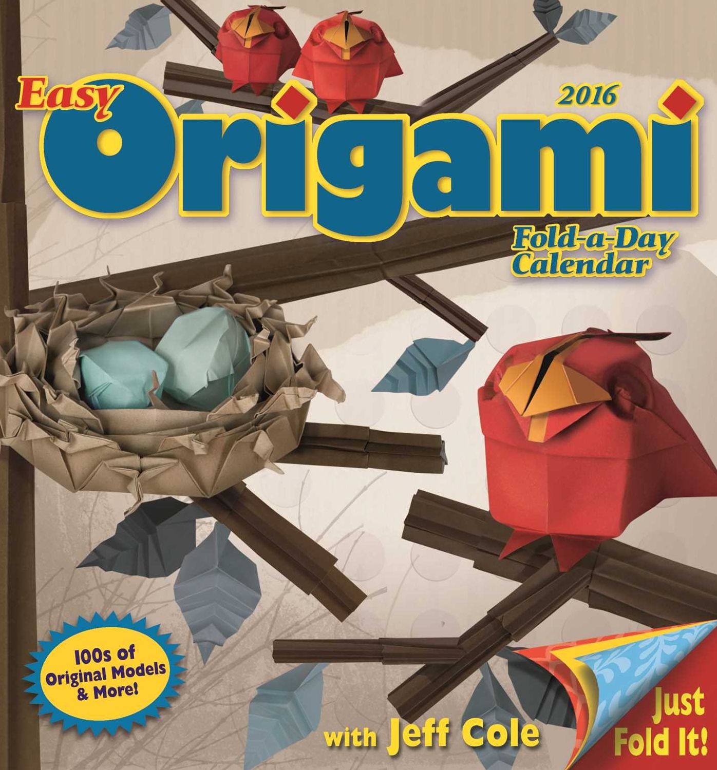 2016 Easy Origami Fold-a-Day Calendar