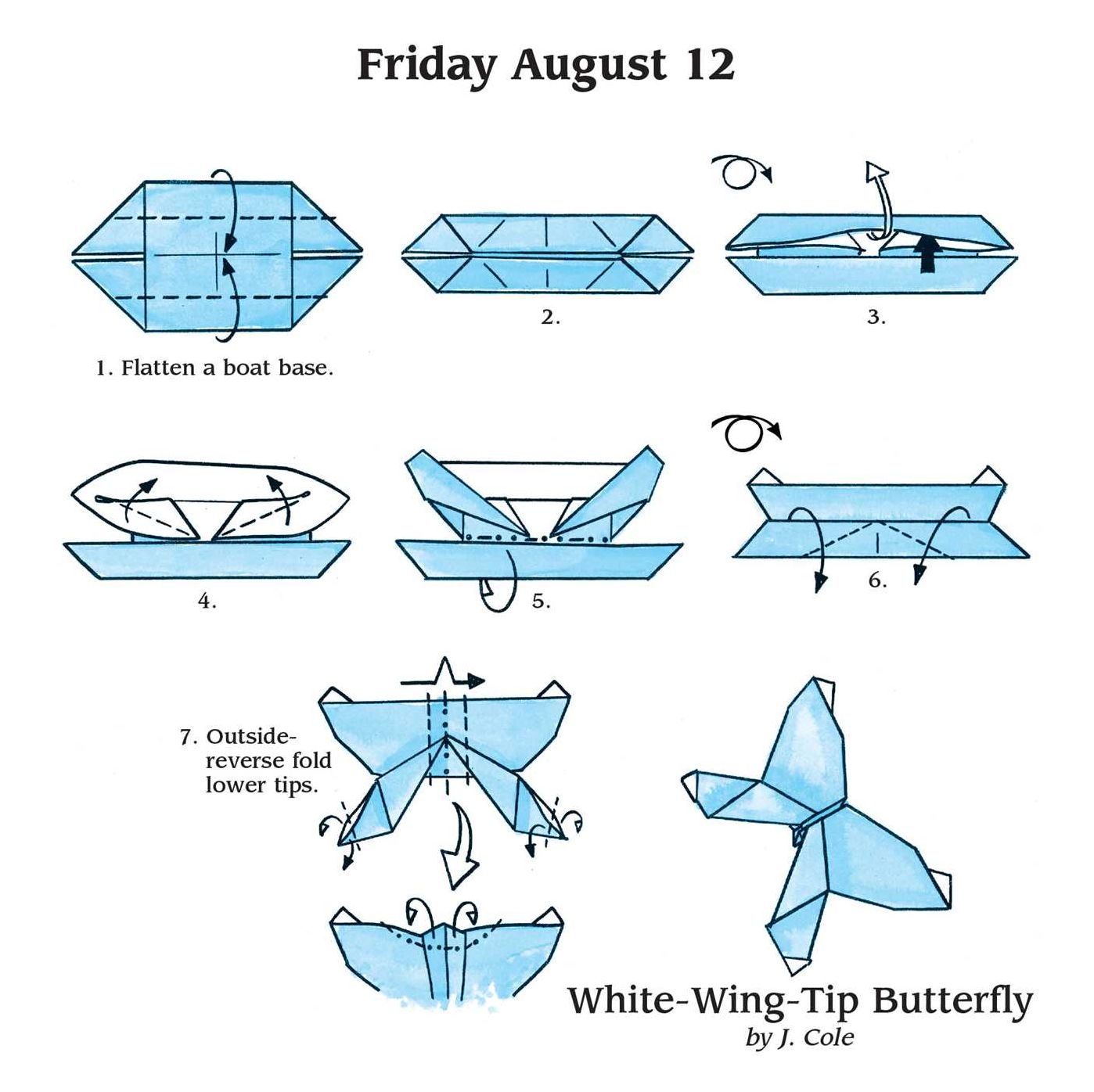 2016 Easy Origami Fold-a-Day Calendar