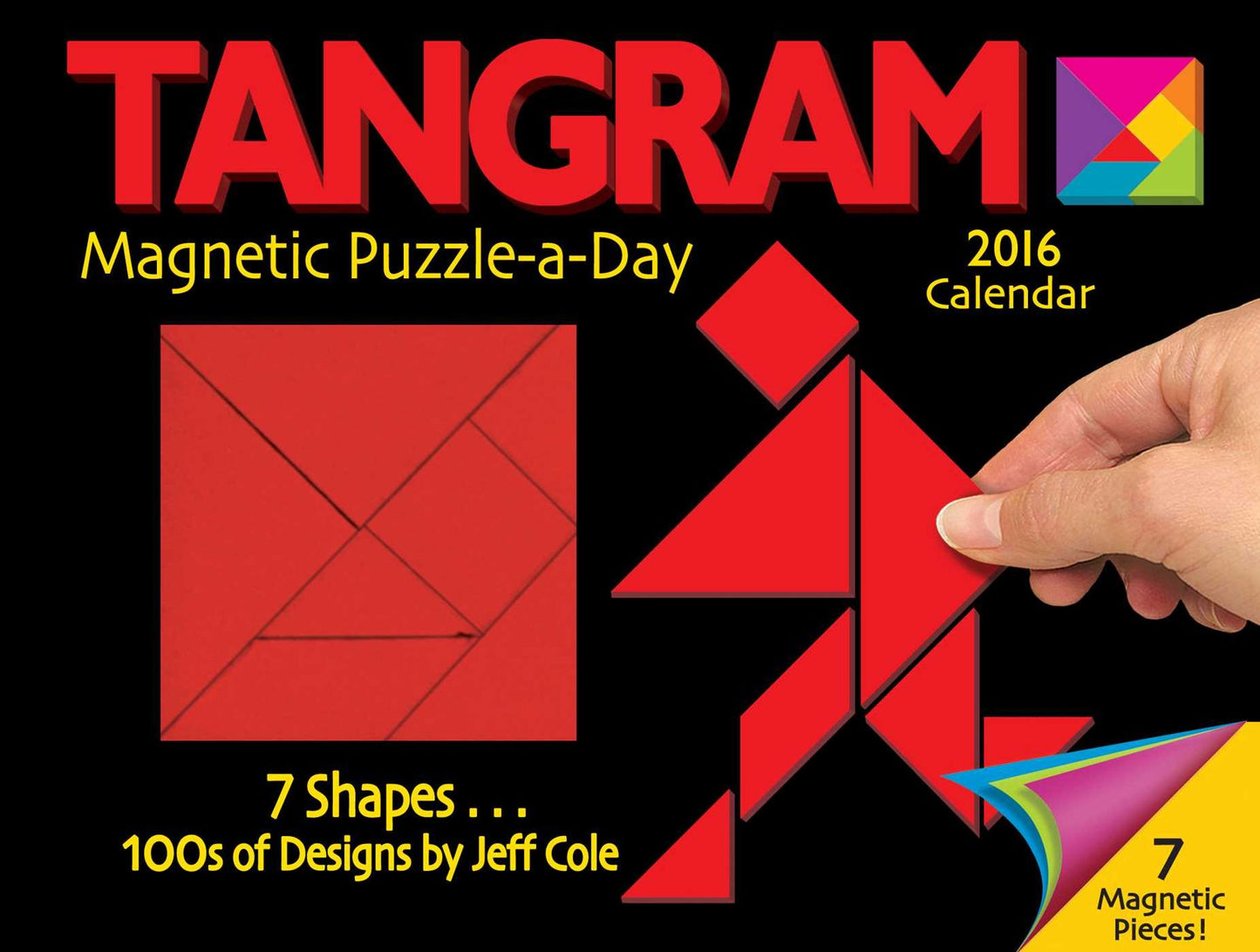2016 Tangram Magnetic Puzzle-a-Day Calendar