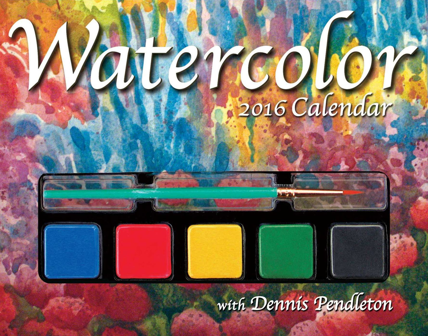 2016 Watercolor Day-to-Day Calendar