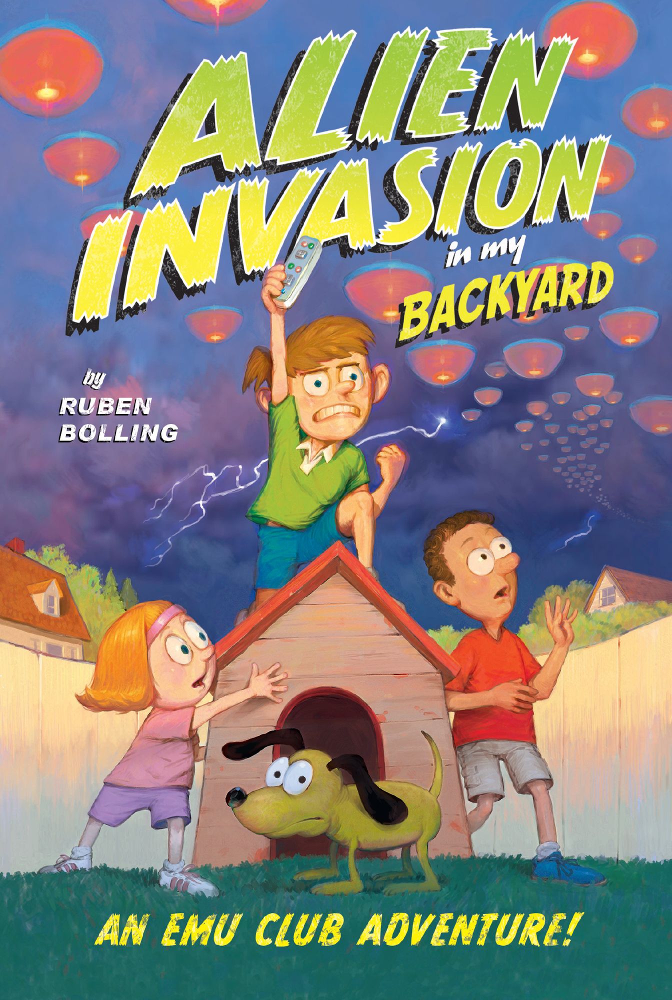 Alien Invasion in My Backyard (PagePerfect NOOK Book): An EMU Club Adventure
