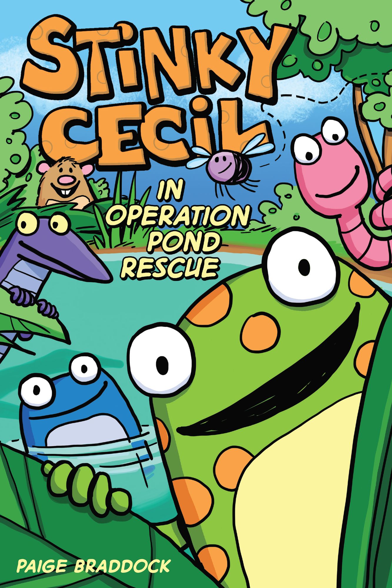 Stinky Cecil in Operation Pond Rescue (PagePerfect NOOK Book)