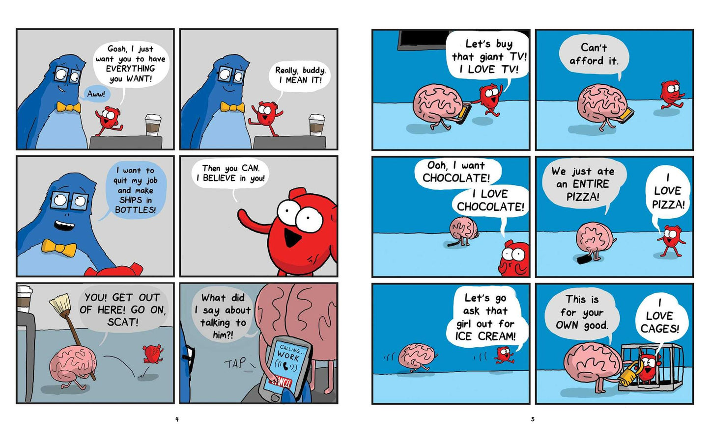 Heart and Brain: An Awkward Yeti Collection