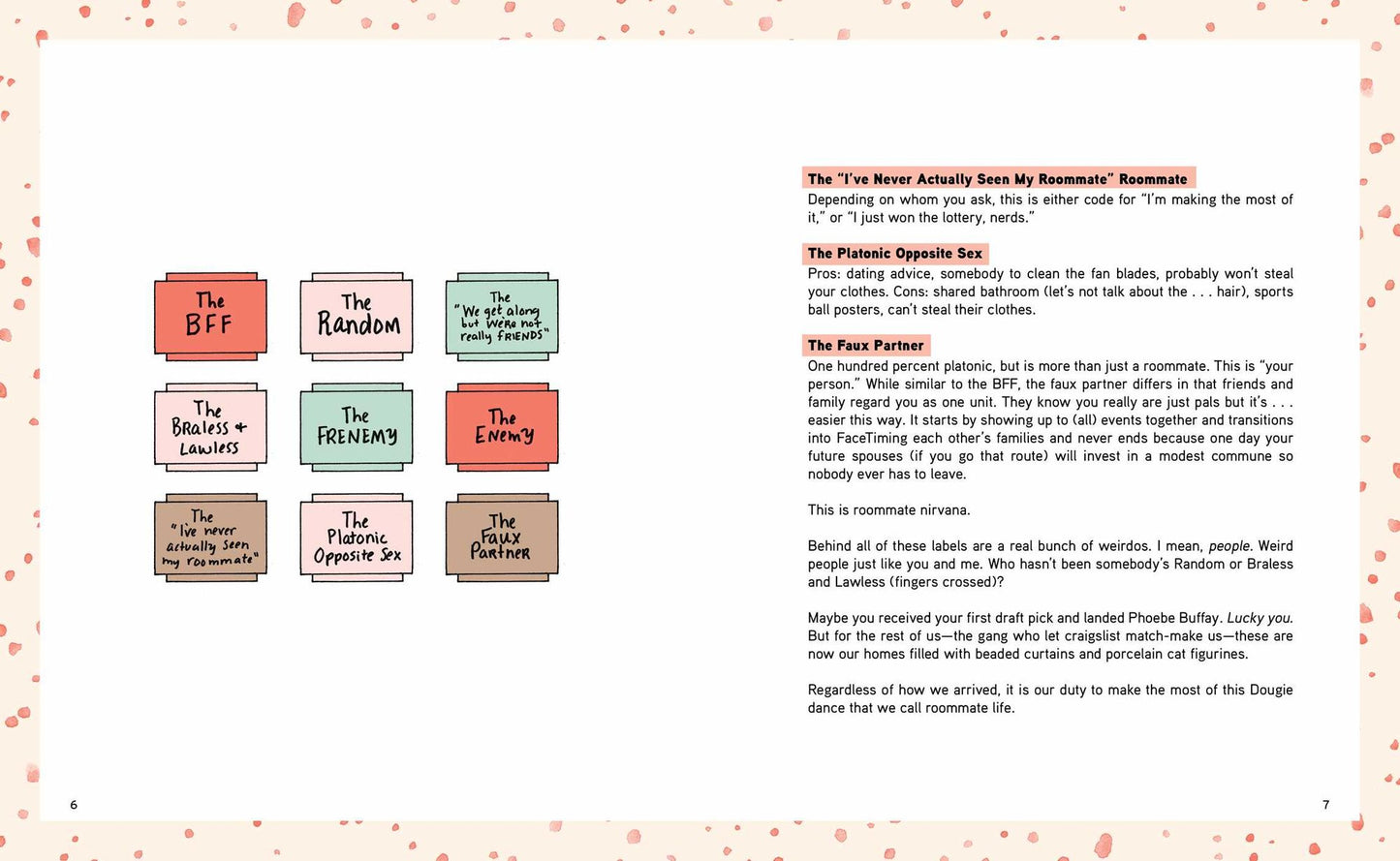 The Roommate Book: Sharing Lives and Slapping Fives