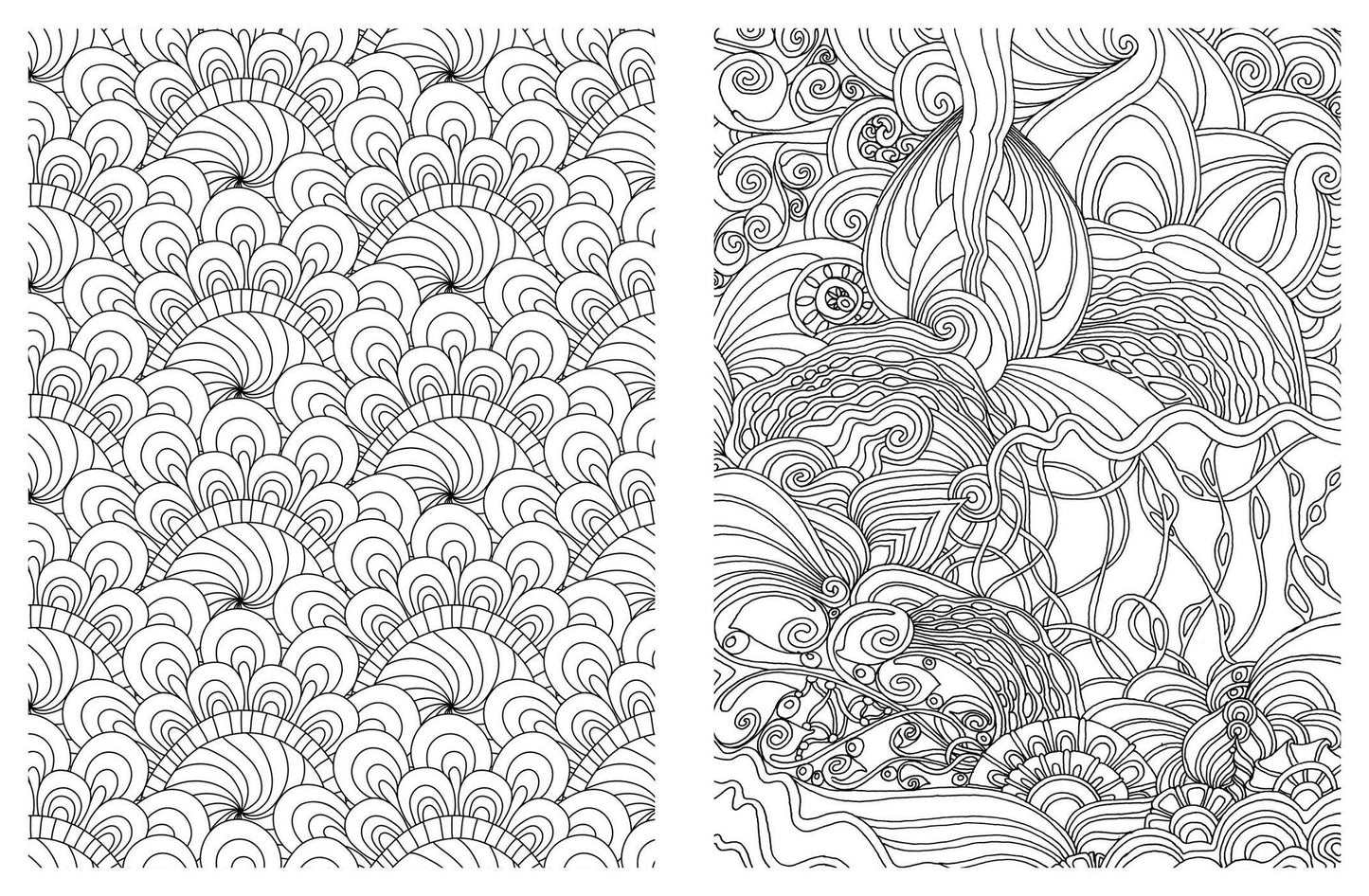 Posh Adult Coloring Book: Soothing Designs for Fun and Relaxation