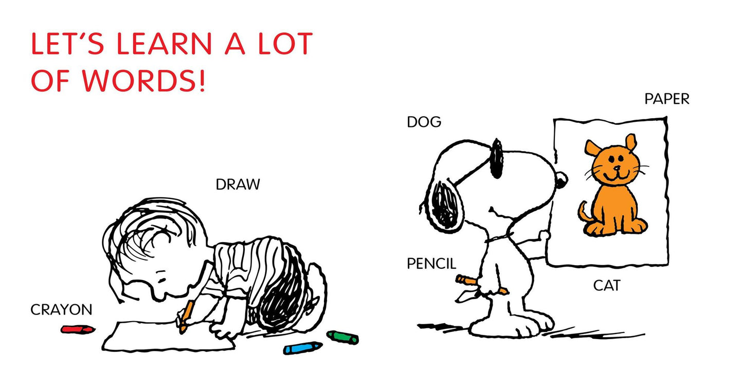 Snoopy's Book of Words (Peanuts Friends Series)