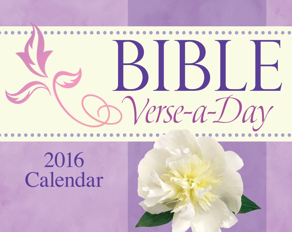 Bible Verse-a-Day 2016 Day-to-Day Calendar