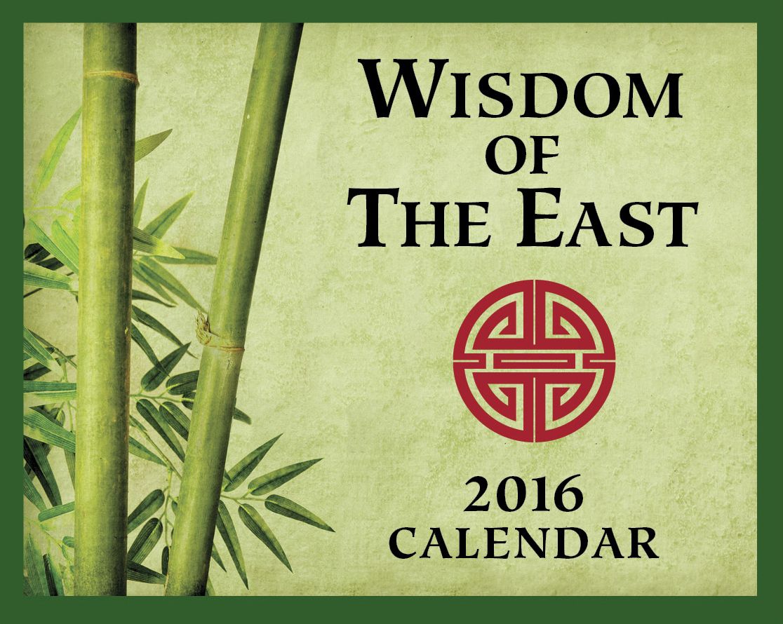 Wisdom of the East 2016 Day-to-Day Calendar