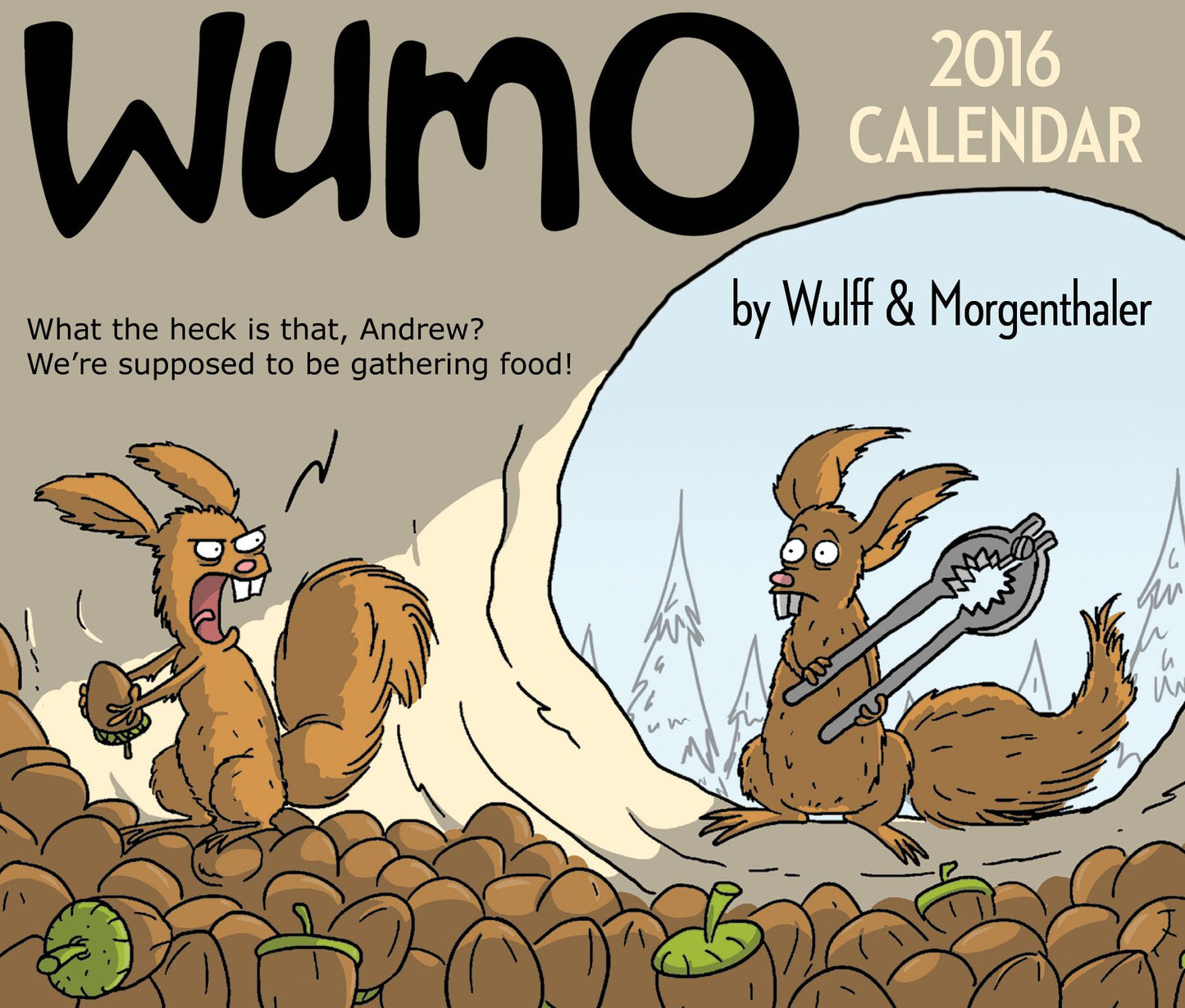 WuMo 2016 Day-to-Day Calendar