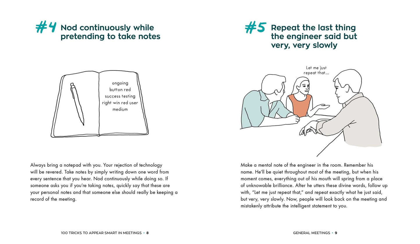 100 Tricks to Appear Smart in Meetings: How to Get By Without Even Trying