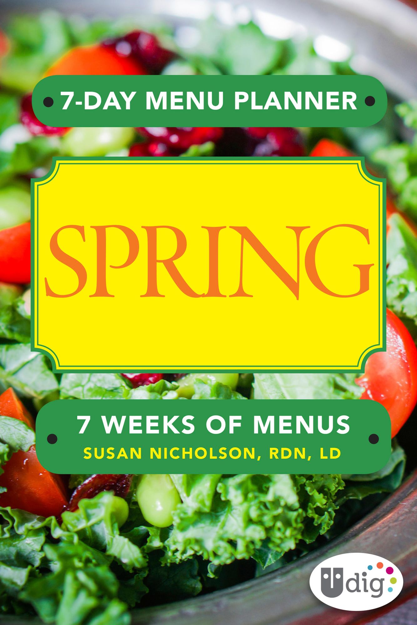 7-Day Menu Planner: Spring