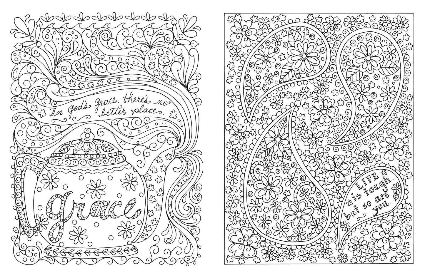 Posh Adult Coloring Book: God Is Good