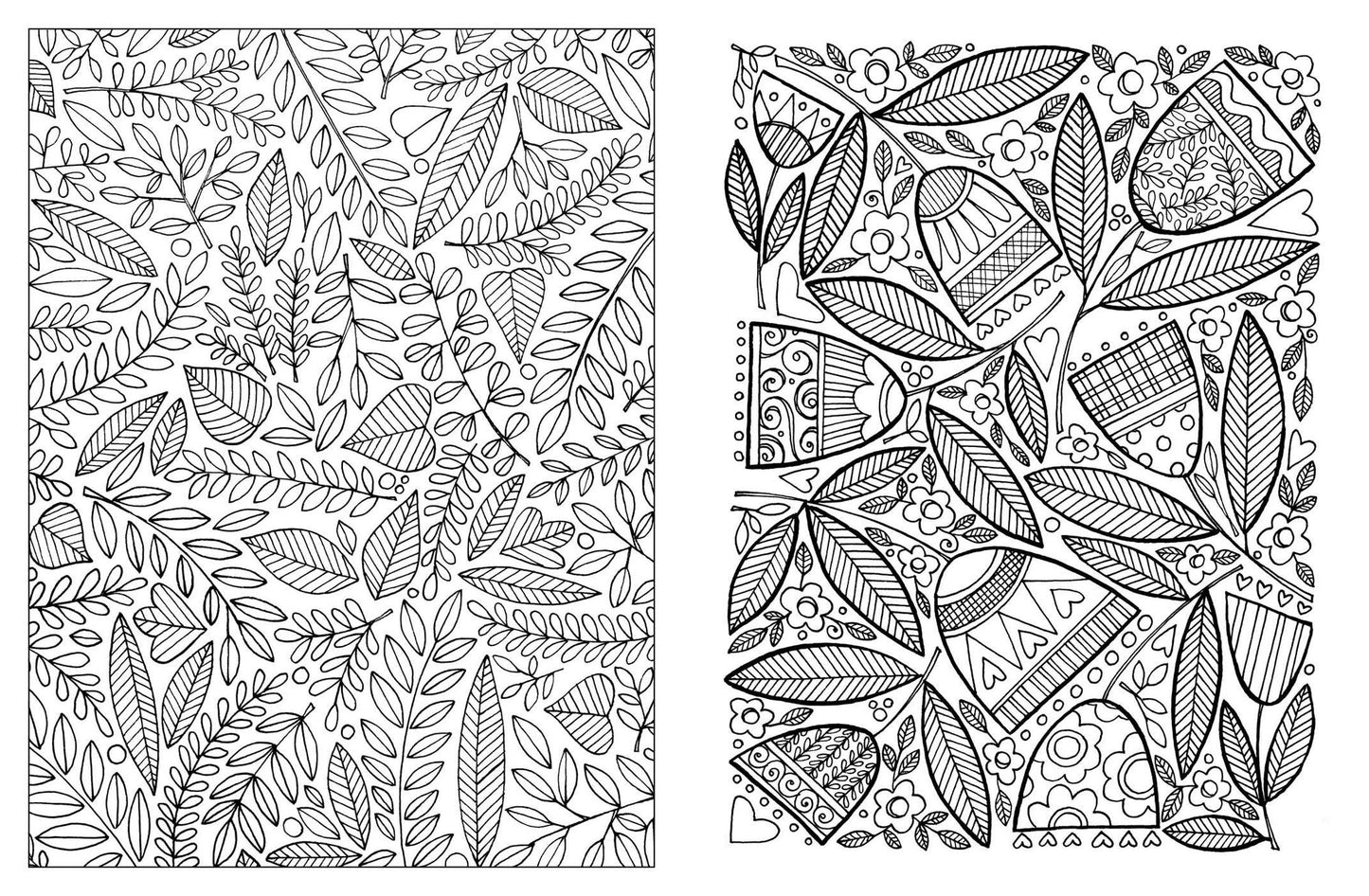 Posh Adult Coloring Book Inspired Garden: Soothing Designs for Fun & Relaxation