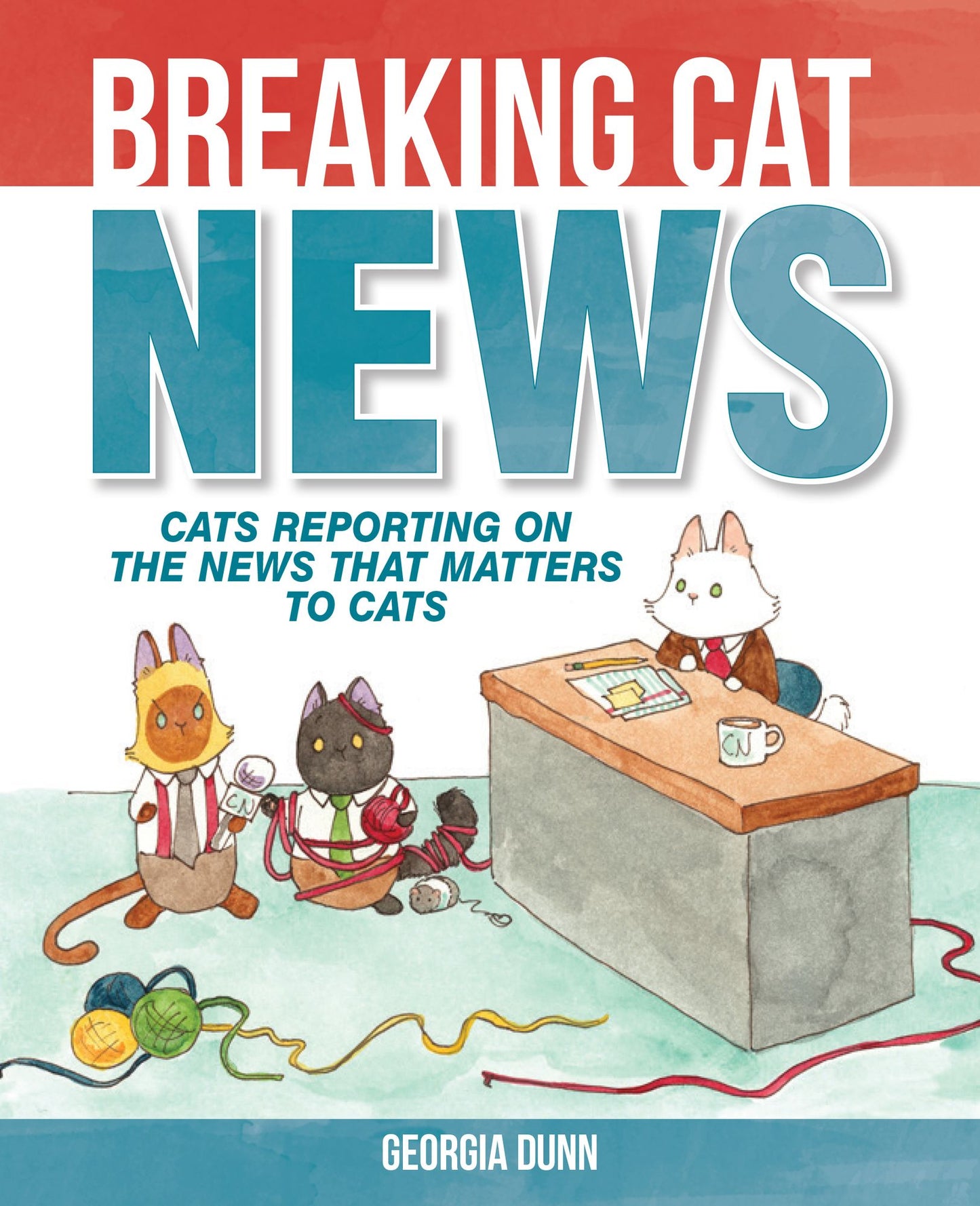 Breaking Cat News (PagePerfect NOOK Book): Cats Reporting on the News that Matters to Cats