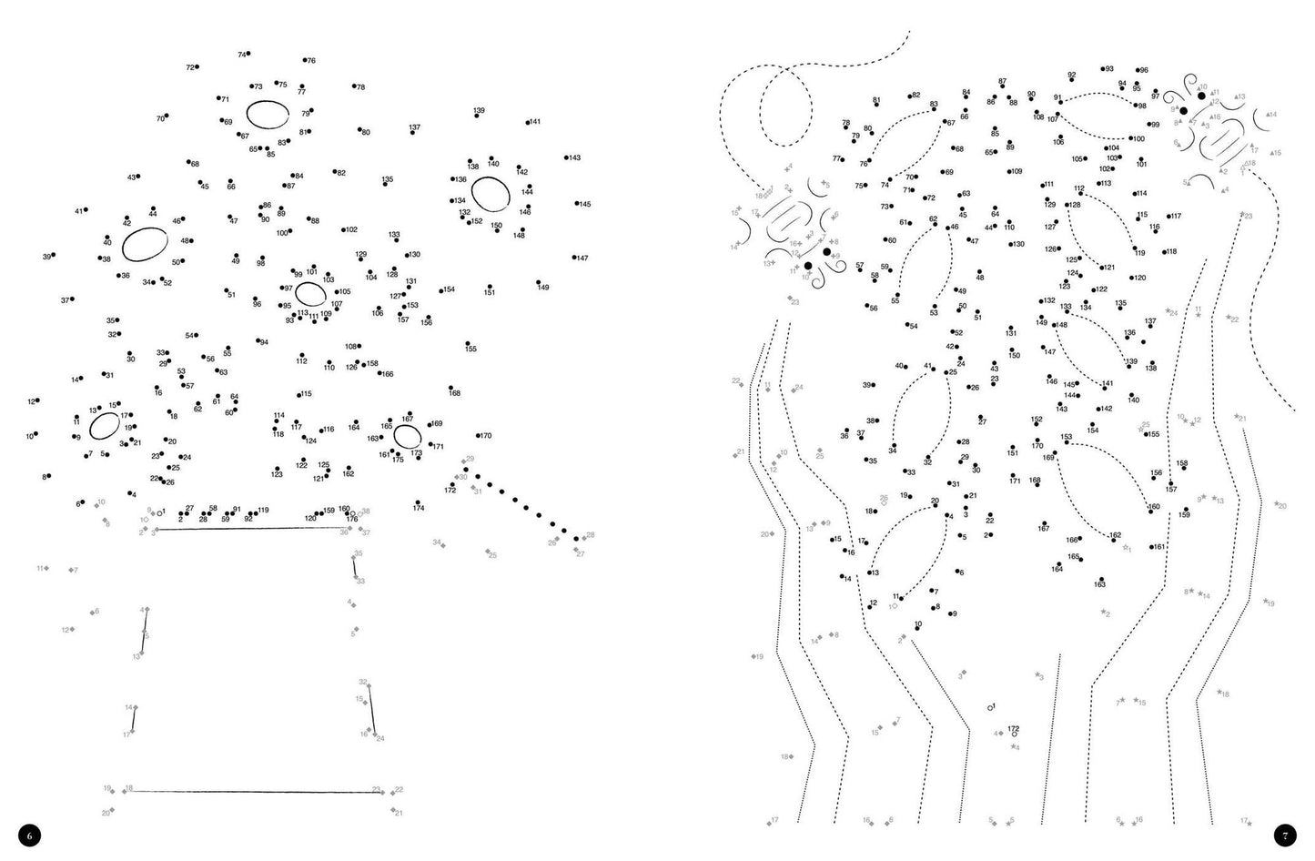 Posh Connections A Dot-to-Dot Coloring Book for Adults