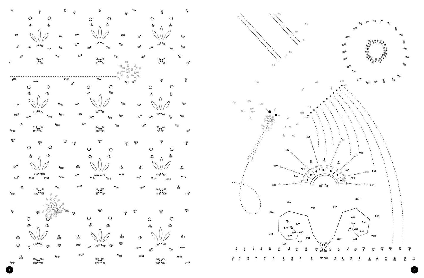 Posh Connections A Dot-to-Dot Coloring Book for Adults
