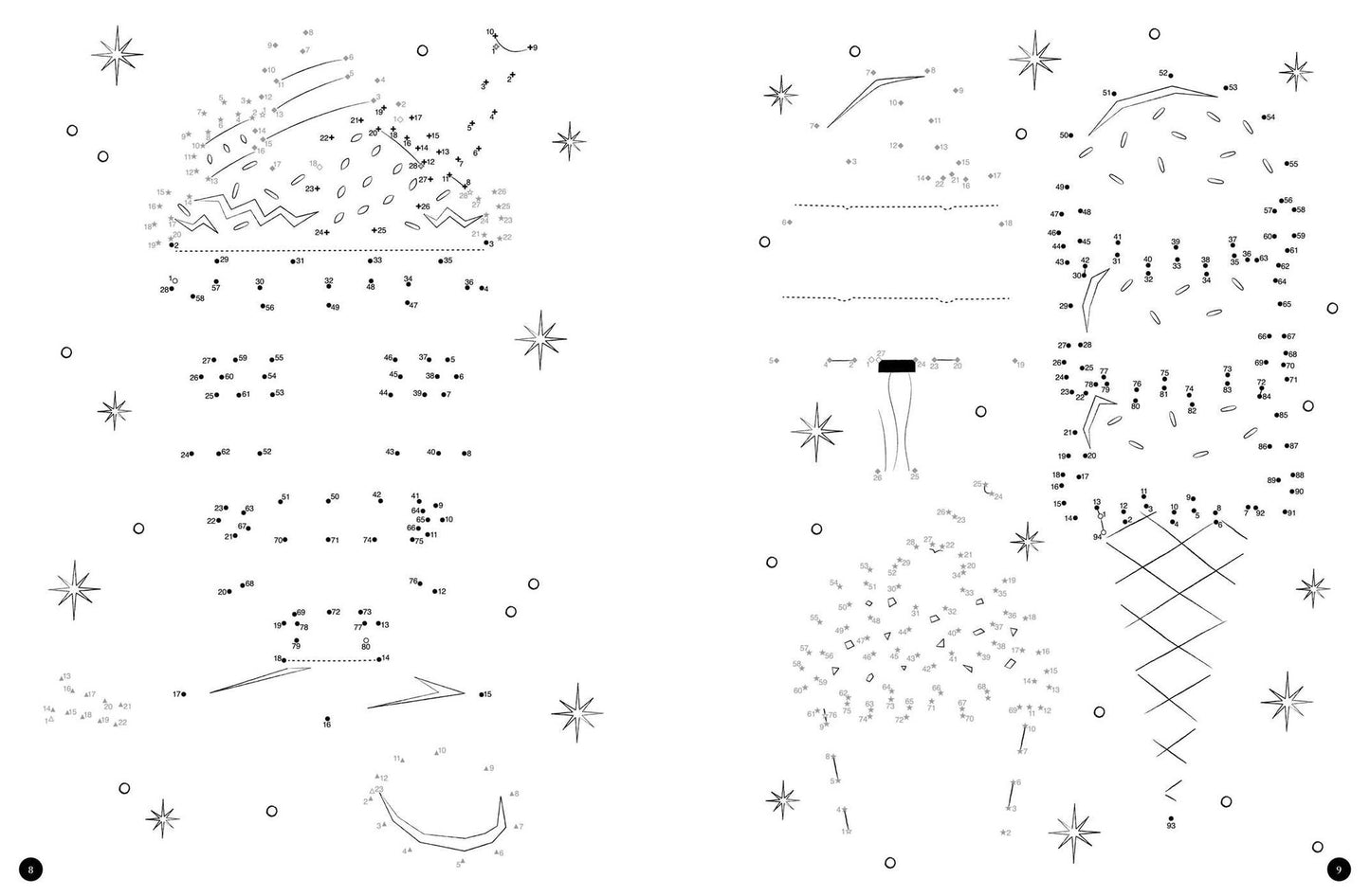 Posh Connections A Dot-to-Dot Coloring Book for Adults