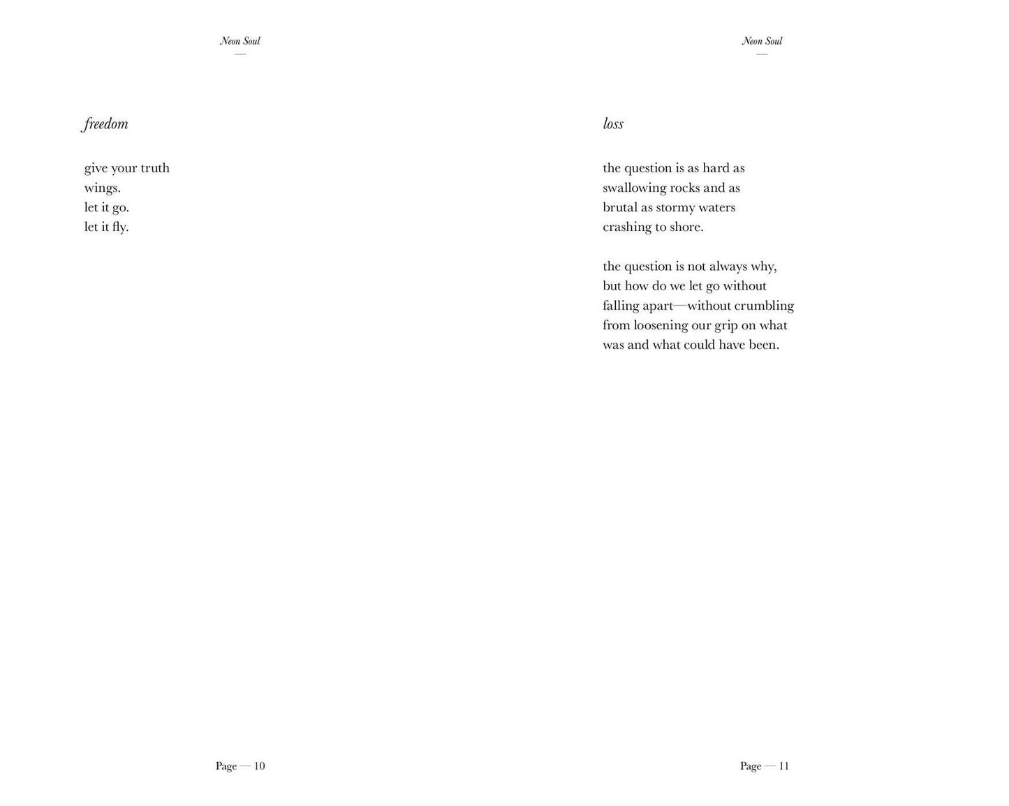 Neon Soul: A Collection of Poetry and Prose