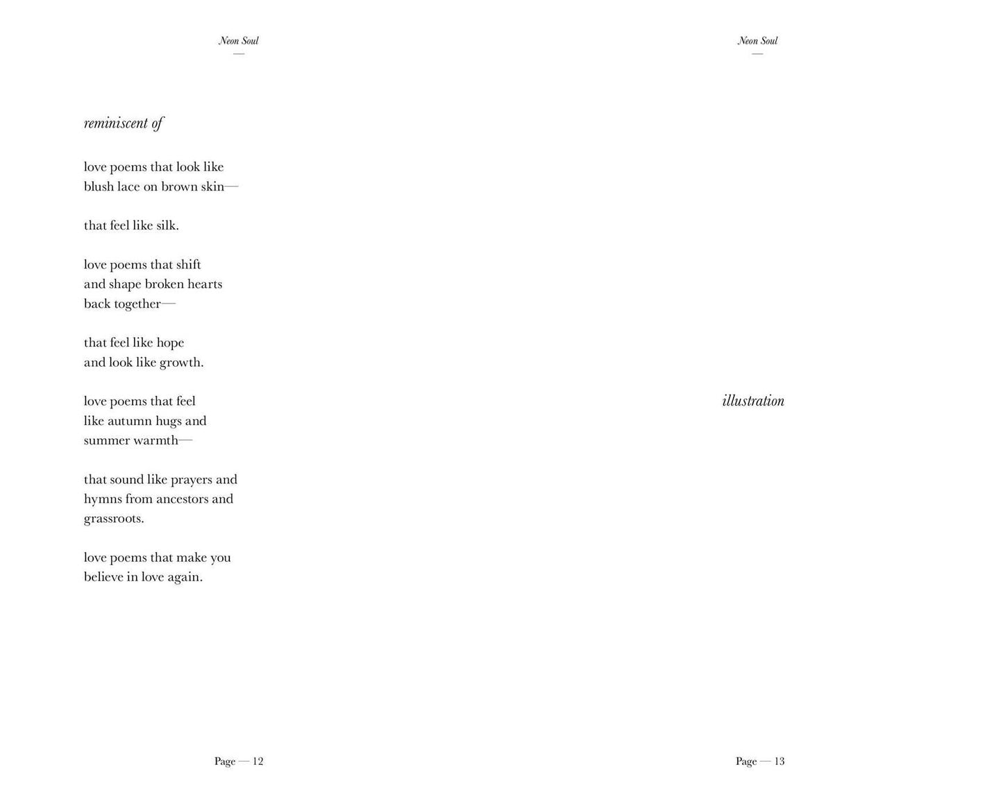 Neon Soul: A Collection of Poetry and Prose