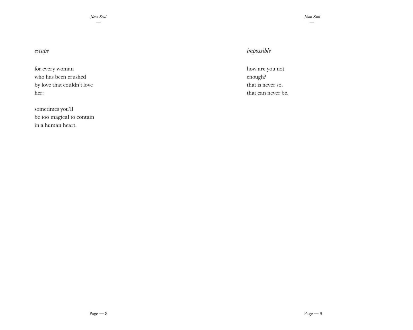Neon Soul: A Collection of Poetry and Prose